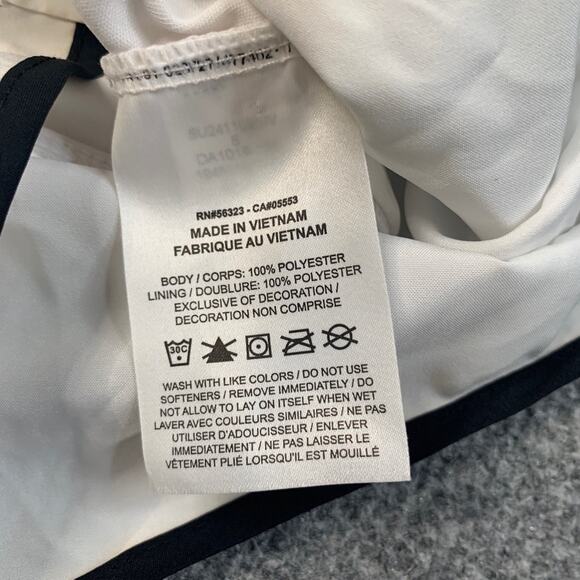 Nike Shorts Girls S White Black Dri Fit Sprinter Brief Lined Quick Dry Running - Picture 8 of 12